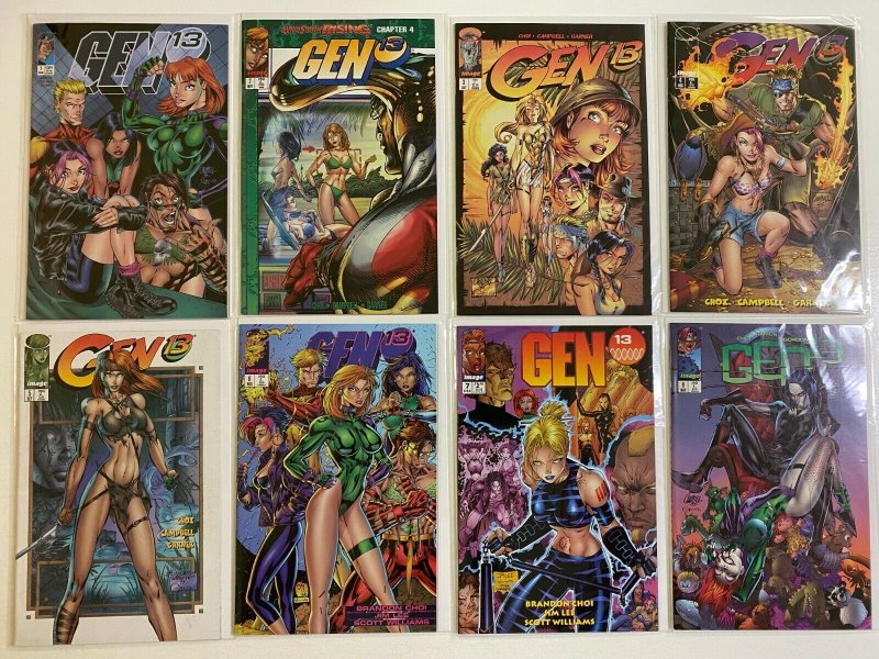 Gen 13 Comic Lot 21 Diff Image Wildstorm 8.0 VF