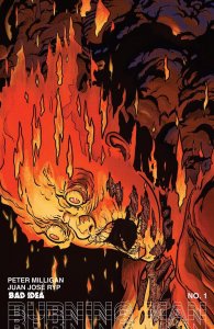 Burning Man #1 Bad Idea Corp Comic Book