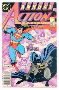 Action Comics Annual #1 John Byrne Art Adams Batman FN+