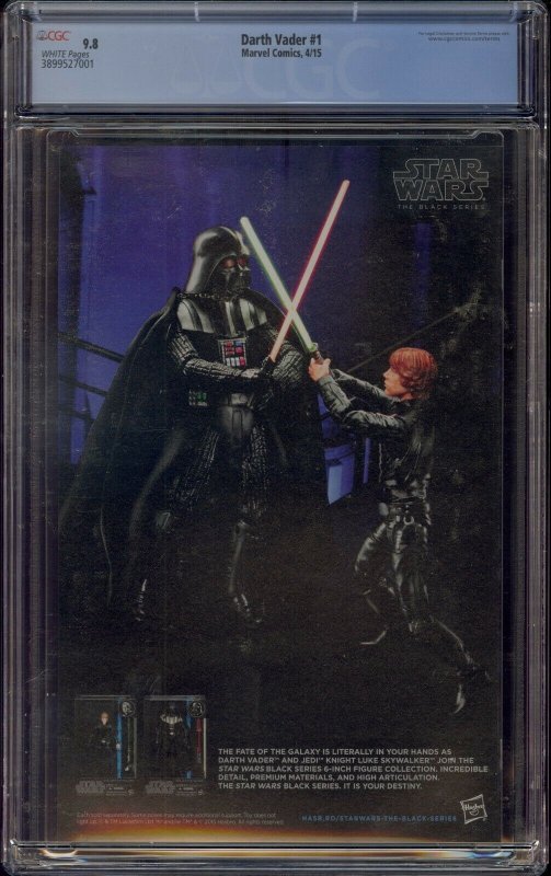 DARTH VADER #1 CGC 9.8 1ST BLACK KRRSANTAN 7001