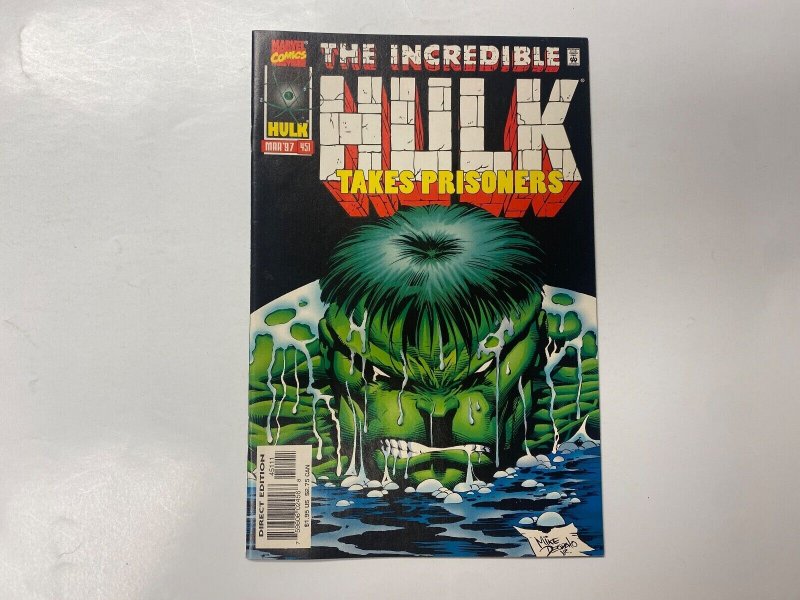 3 Incredible Hulk MARVEL comic books #447 448 451 2 LP5