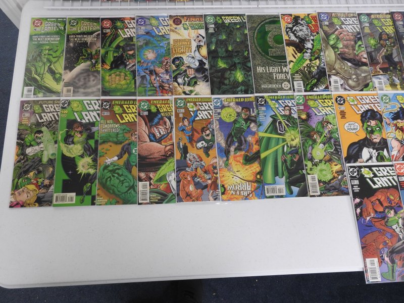 Huge Lot 150+ Comics W/ Flash and Green Lantern! Avg VF Condition!