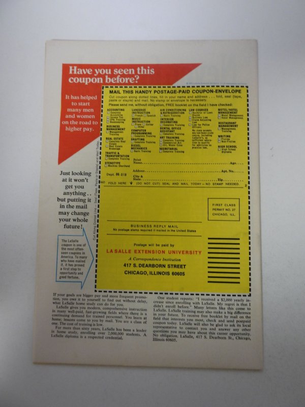 Jungle Action #4 (1973) VF+ condition