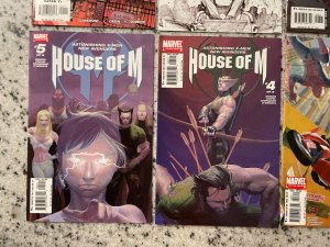 House Of M Marvel Comics LTD Series #1 2 3 4 5 6 7 8 Sketchbook & Day After J911