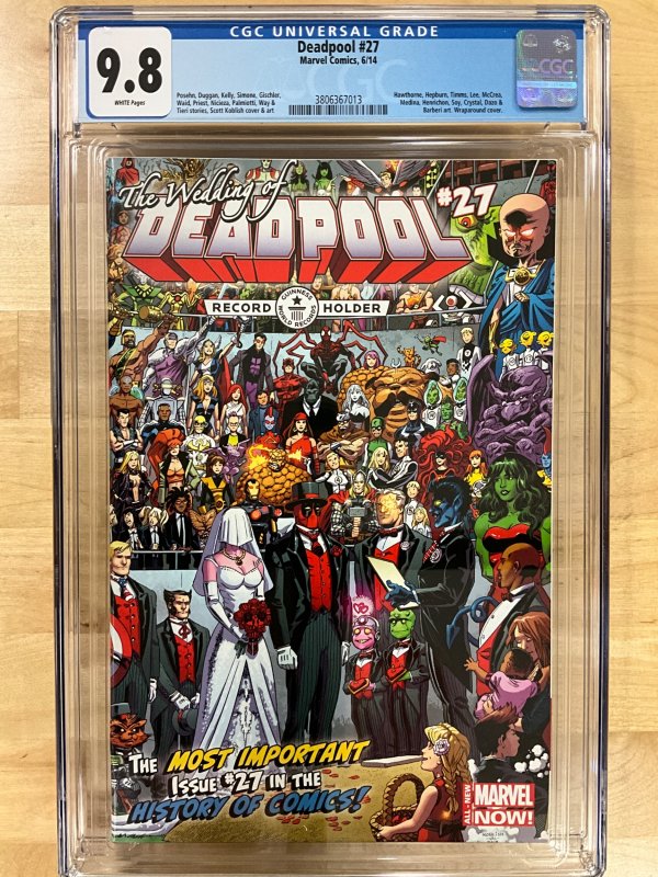 Deadpool #27 (2014) CGC 9.8