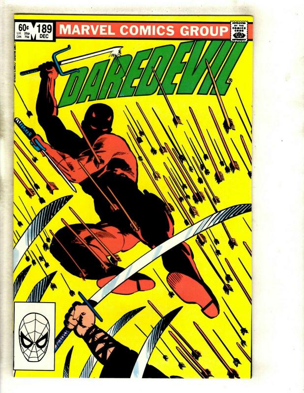 Daredevil # 189 NM Marvel Comic Book Foggy Karen Avengers Defenders Owl GK2