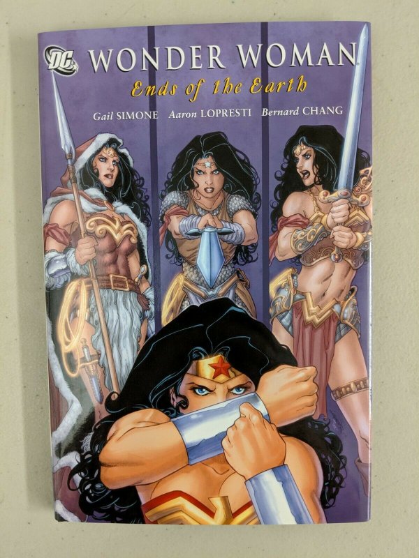 Wonder Woman Ends of the Earth Hardcover 2009 Gail Simone Brad Anderson 