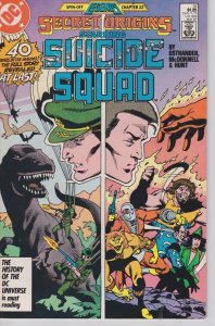 DC Comics! Secret Origins starring Suicide Squad! Issue #14!