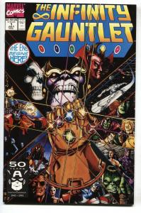 Infinity Gauntlet #1 Thanos-comic book-Marvel-NM-