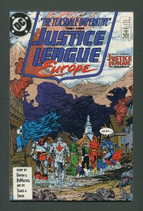 Justice League Europe #8  /  9.2 NM-  /  November 1989