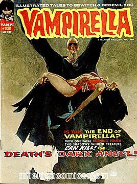 VAMPIRELLA  (MAGAZINE) (1969 Series) #12 Very Fine