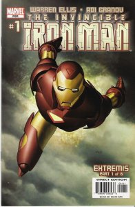 Iron Man #1 (2005)  NM+ to NM/M  original owner