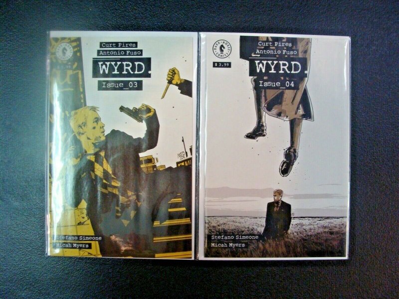 Wyrd #1-4 Complete Set Run Dark Horse Comics