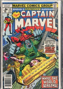 Captain Marvel #52 (1977) Captain Marvel