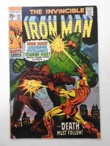 Iron Man #22 (1970) VG+ Condition!