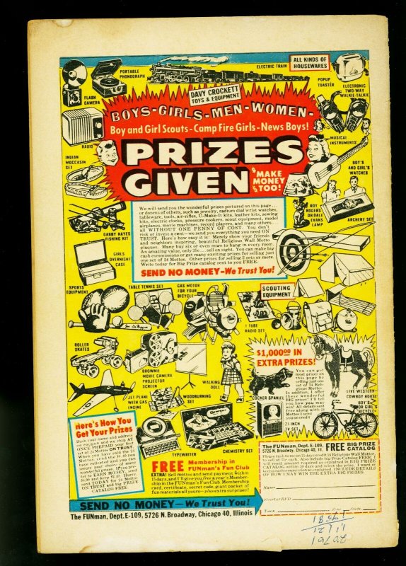Jim Bowie Comics #16 1956- Charlton Western- 1st issue- Alamo- VG 
