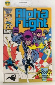 Alpha Flight #43 Direct Edition (1987)