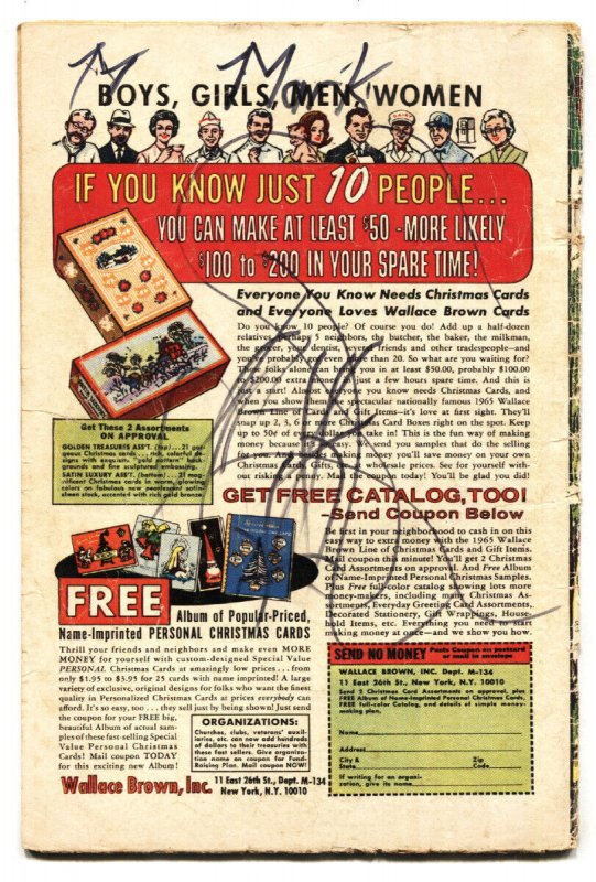 TWO-GUN KID  #77 1st appearance of THE PANTHER comic book 1965- MARVEL