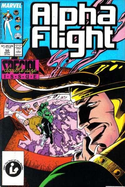 Alpha Flight (1983 series)  #50, VF+ (Stock photo)