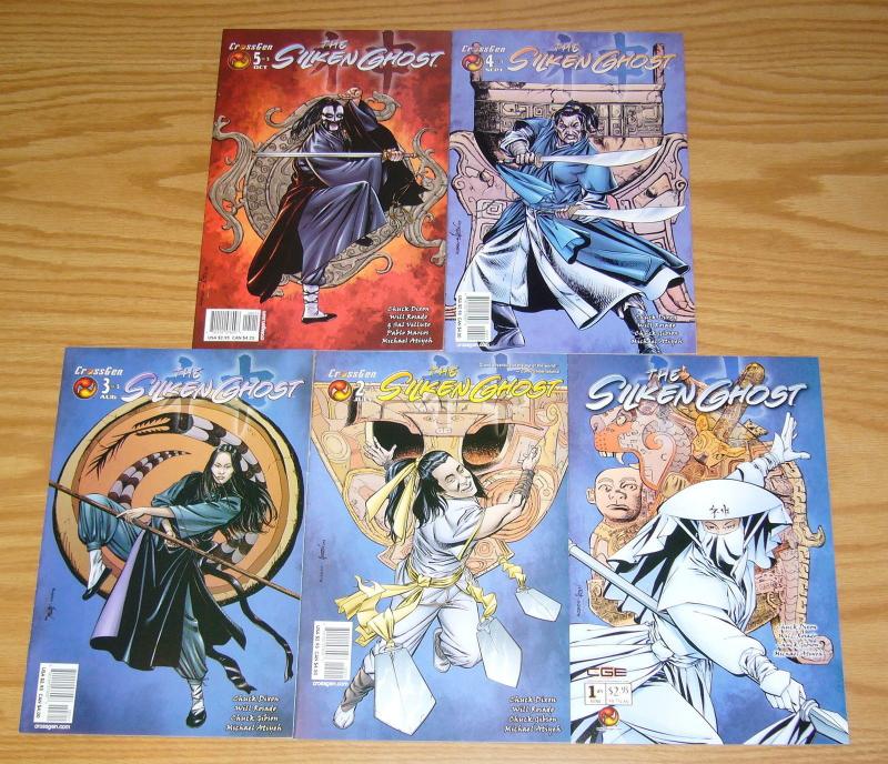 the Silken Ghost #1-5 VF/NM complete series - crossgen's way of the rat spin-off