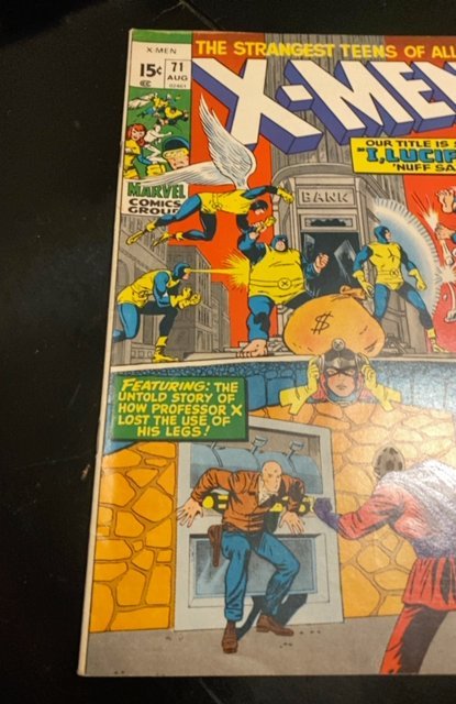 The X-Men #71 (1971)I Lucifer new art and story