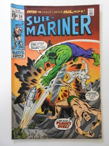 Sub-Mariner #34 (1971) VG/FN Condition!