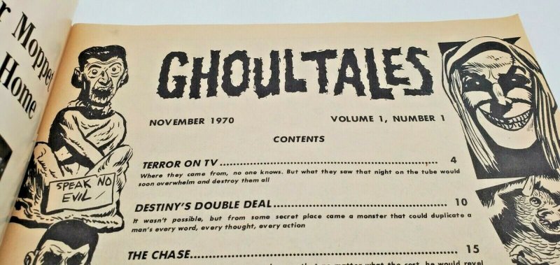 Ghoul Tales #1 1970-Stanley-1st issue-Pre-code horror comic stories