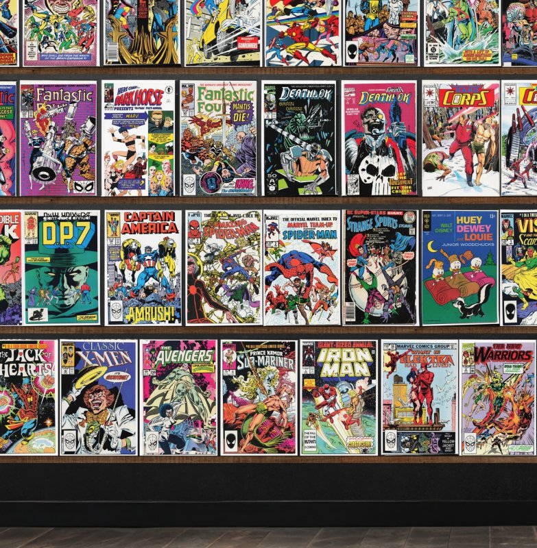 Huge Lot 140+ Comics with Magnus Robot Fighter, Fantastic Four & More!