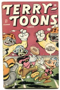 Terry-Toons #27 1944- Timely Funny Animals- VG