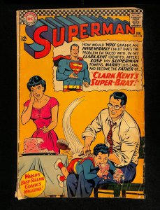 Superman #192 Clark Kent's Super-brat!