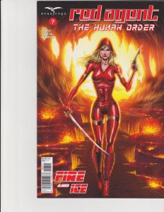 Red Agent Human Order #7 Cover A Zenescope Comic GFT NM Goh