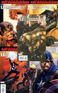 ULTIMATES 3 (2008) 1B,2--5   The complete series! COMICS BOOK