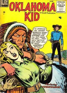 Oklahoma Kid #1 VG ; Four Star | low grade comic June 1957 Ajax Farrell