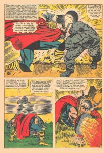 JOURNEY INTO MYSTERY #115 (Apr1965) 4.5 VG+  1ST ABSORBING MAN!  Jack Kirby!