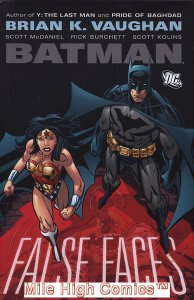 BATMAN: FALSE FACES HC (BRIAN K. VAUGHN) (2007 Series) #1 Very Fine