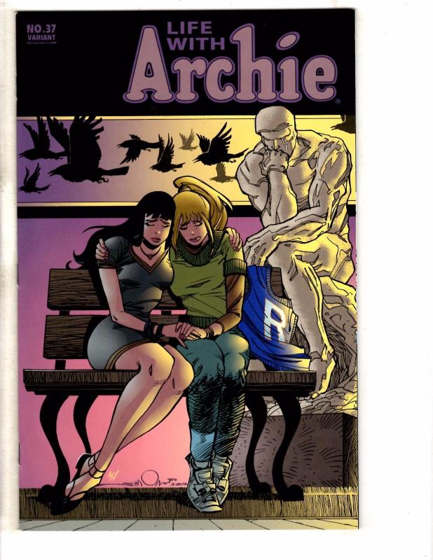 5 Life With Archie Comics #37 (5 diferentes variantes) casi nuevo 1st imprime muerte de TW55 