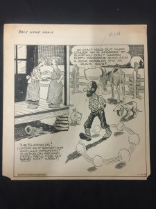 Ed Dodd Back Home Again Original Newspaper Comic Art 11/11/38