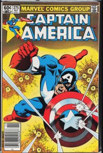Captain America #275 (1982) Captain America [Key Issue]