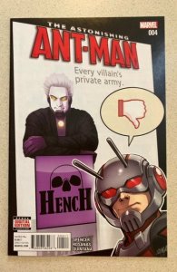 Astonishing Ant-Man #4 (2016) Nick Spencer Story David Nakayama Cover