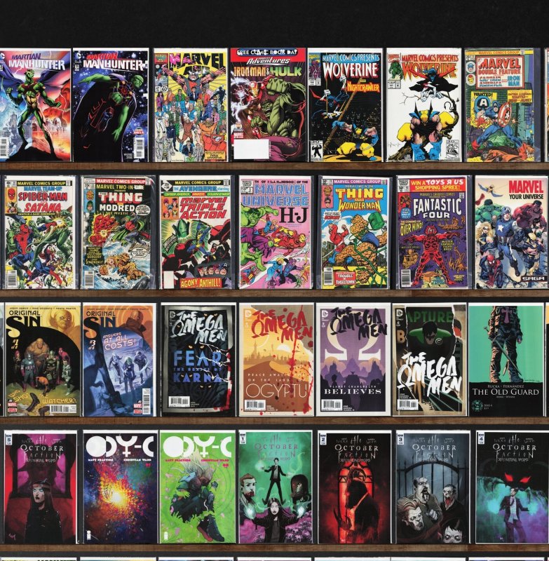 Huge Lot 150+ Comics with Magneto, Original Sin, Low, Ody C & More!