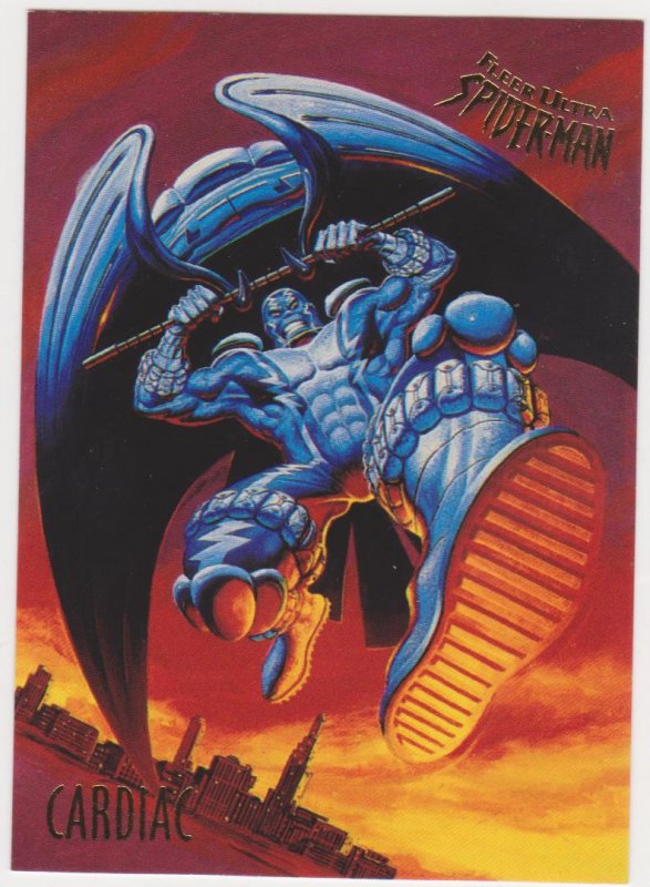1995 Fleer Ultra Spider-Man #11 Cardiac