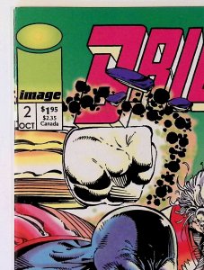 Brigade 2 Newsstand UPC Variant Genocide Rob Liefeld Image Comics