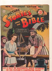 Picture Stories from the Bible: New Testament Edition   #1, Good+ (Actual scan)