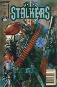 Stalkers #1 (Newsstand) FN ; Epic | Mark Verheiden