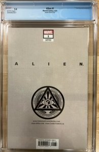 Alien #1 Suayan Cover A (2021) CGC 9.8