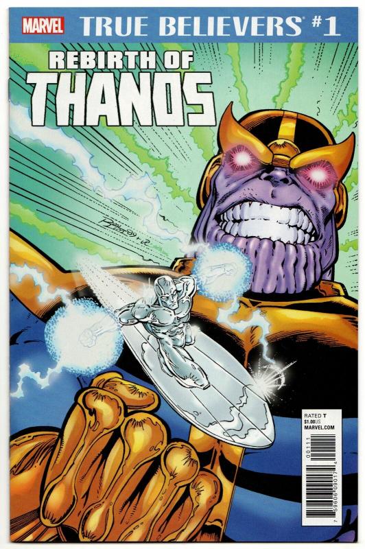 True Believers Rebirth of Thanos #1 (Marvel, 2018) NM
