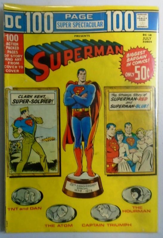 DC 100 Page Super Spectacular #18, Front Cover Detached 2.0 (1973)