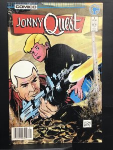 Jonny Quest #1 Newsstand Edition (1986) Rare!