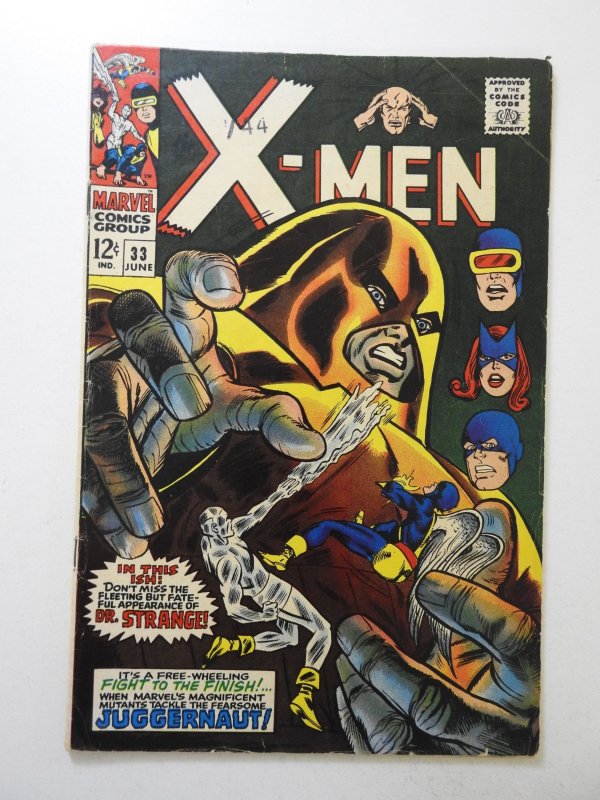 The X-Men #33 (1967) VG/FN Condition! stamp fc