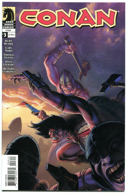 CONAN #3, Joseph Linsner, Dark Horse, Blood, 2004, NM+, more in store